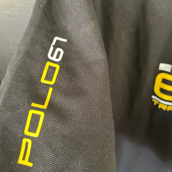 Polo by Ralph Lauren Black Polo with Yellow Accents - Picture 2 of 7